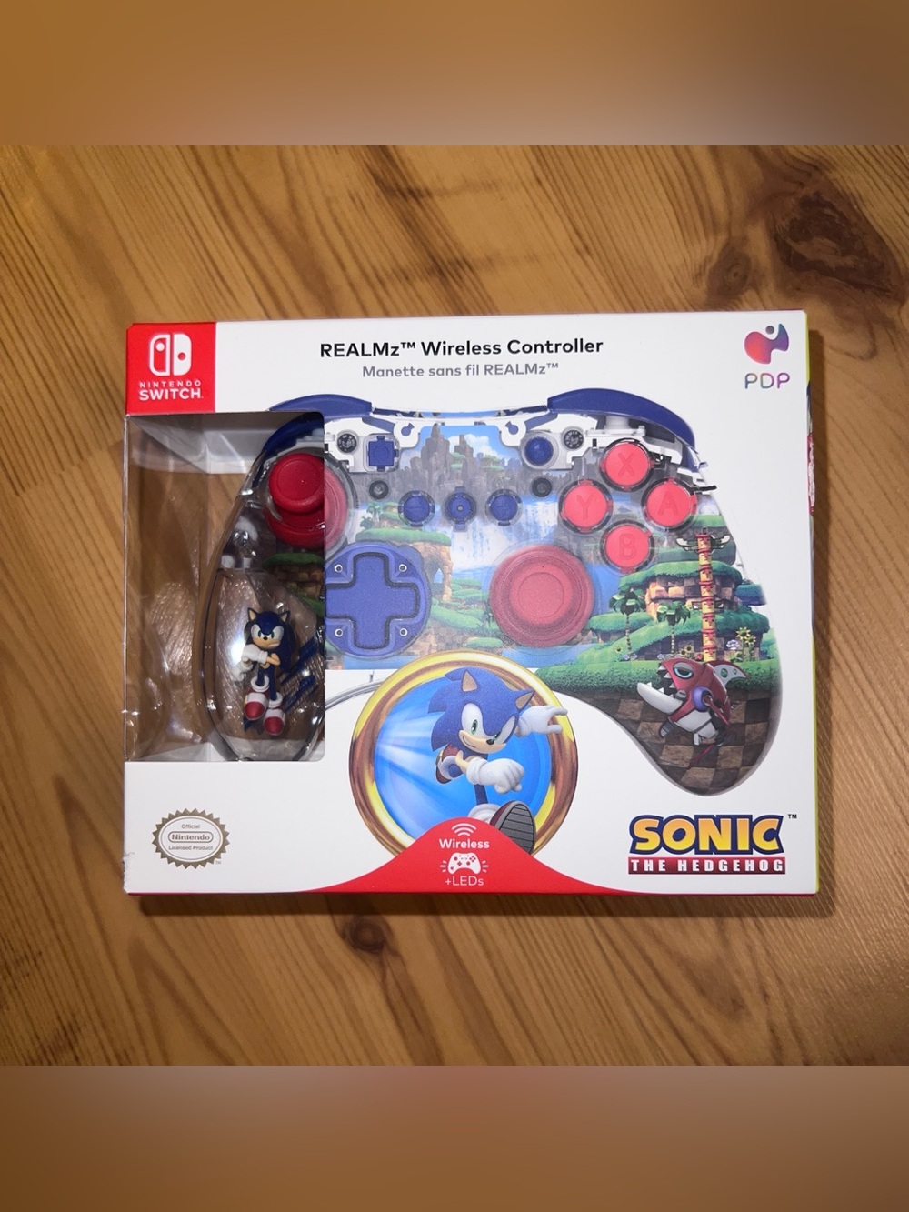 Sonic PDP Realmz Wireless Controller for Nintendo Switch